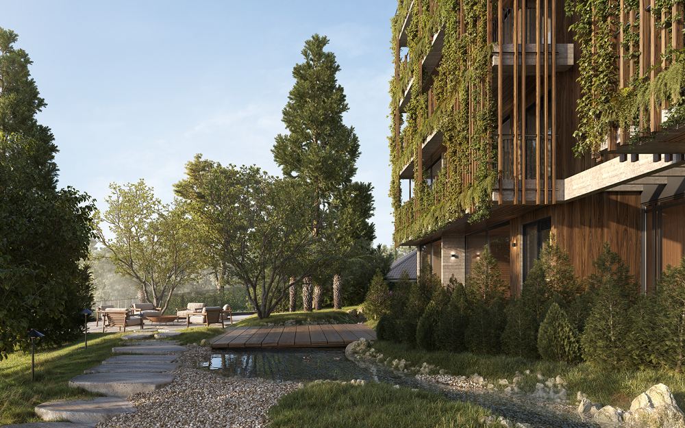 Um lugar onde a arquitetura escuta. Onde a paisagem participa.